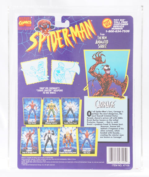 1994 Toy Biz Spiderman Carnage CAS 85