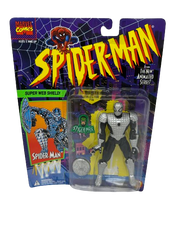 1994 Toy Biz Spiderman Super Web Shield Spiderman