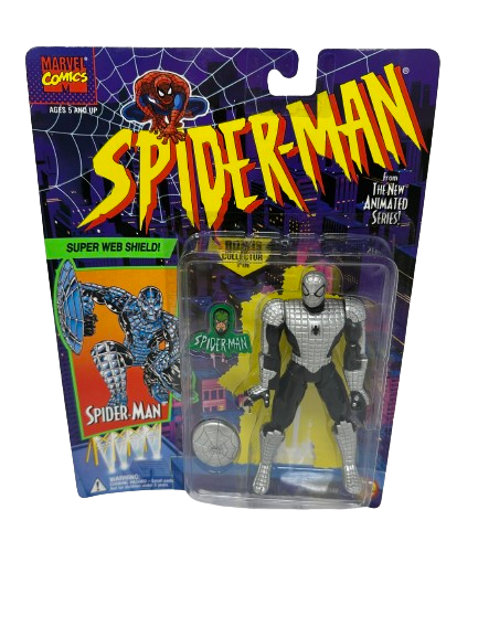1994 Toy Biz Spiderman Super Web Shield Spiderman