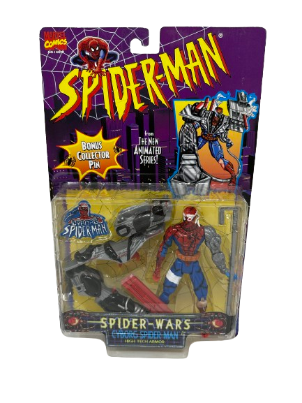 1995 Animated Spiderman Cyborg Spiderman