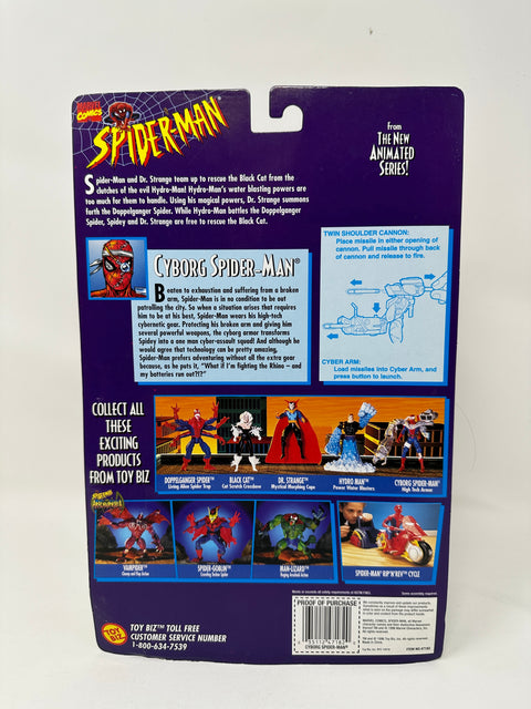 1995 Animated Spiderman Cyborg Spiderman