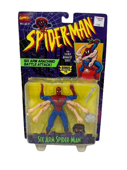1995 Animated Spiderman Six Arm Spiderman