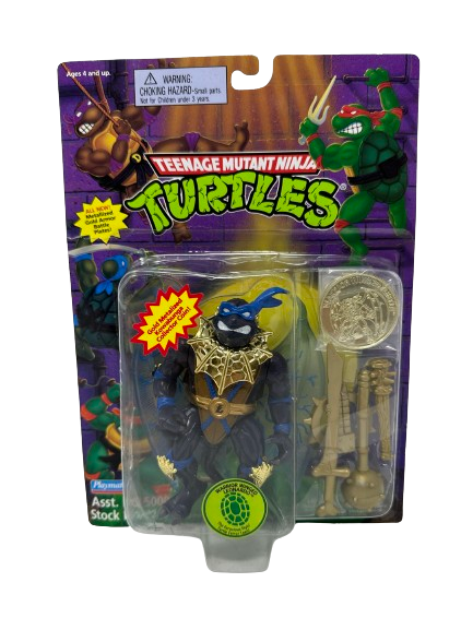1995 Teenage Mutant Ninja Turtles TMNT Winged Warrior Leonardo (Gold)