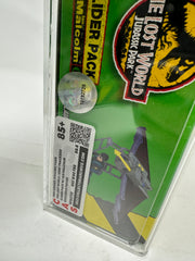1997 Jurassic Park Glider Pack with Ian Malcolm CAS 85+