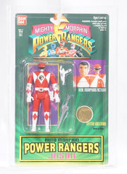 1994 Mighty Morphin Power Rangers Red Ranger CAS 85