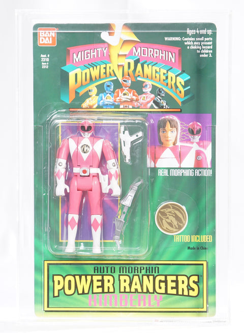 1994 Mighty Morphin Power Rangers Pink Ranger CAS 85+