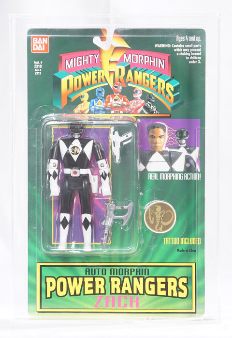 1994 Mighty Morphin Power Rangers Black Ranger CAS 85