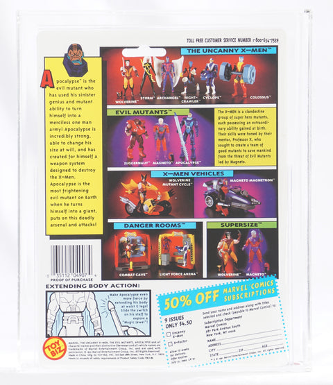 1991 Marvel Toy Biz X-Men Apocalypse CAS 85+