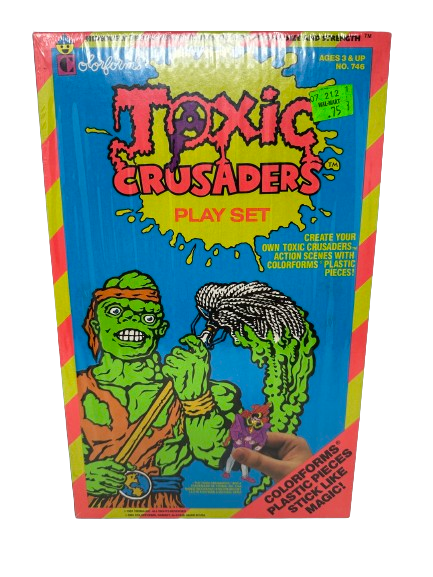 1991 Toxic Crusaders Color Form Playset