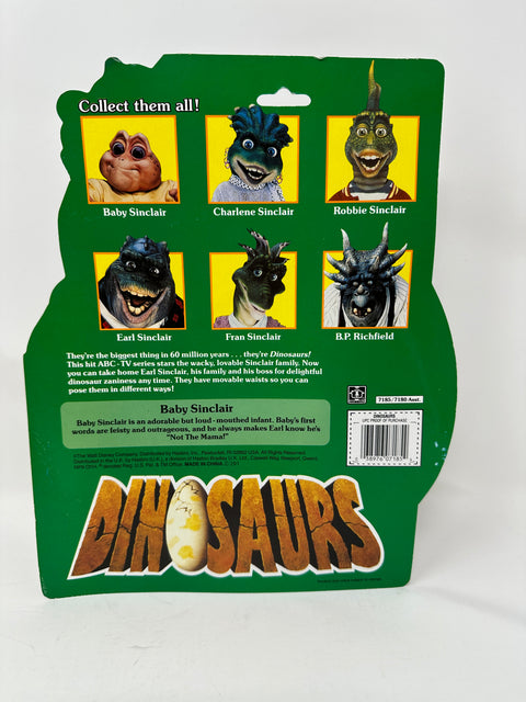 1991 Hasbro Dinosaurs Complete Set of 6 Action Figures