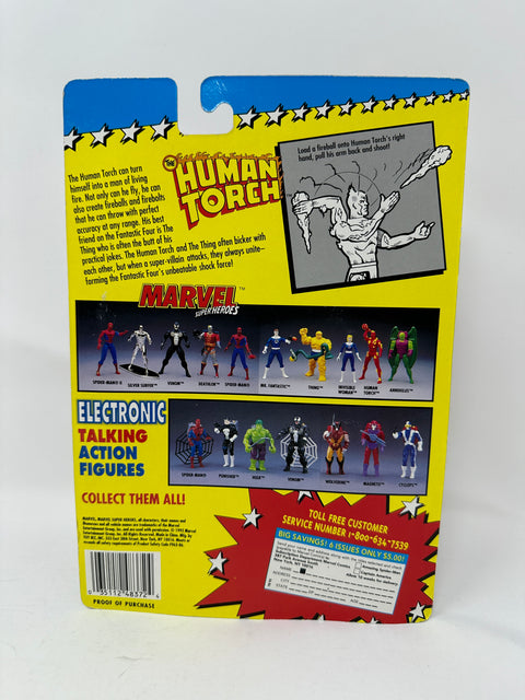 1994 Toy Biz Marvel Superheroes Fantastic Four Human Torch