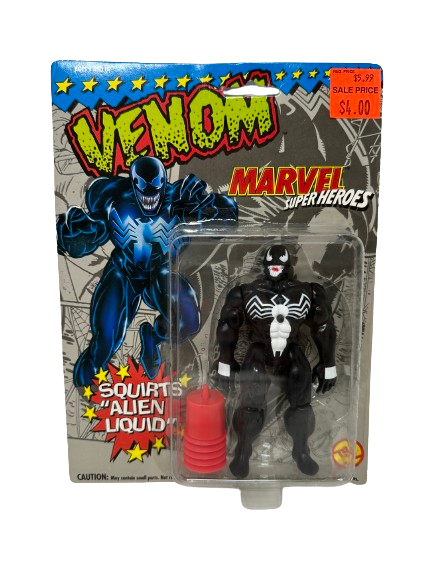 1993 Toy Biz Marvel Superheroes Venom w/ Alien Liquid