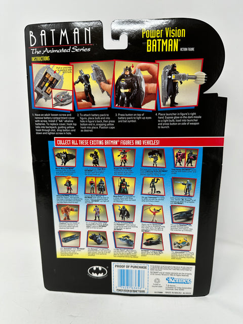 1993 Animated Batman Power Vision Batman (Case Fresh)